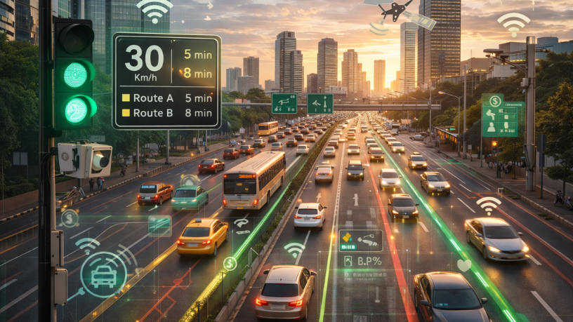 Tráfego urbano mais fluido com corredores inteligentes, segundo Aldo Vendramin.
